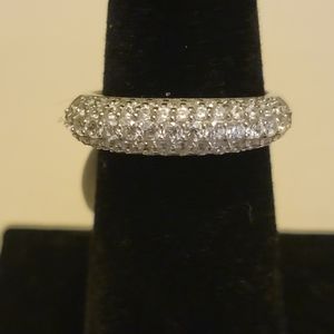 Sterling silver 925 cz size 6.75